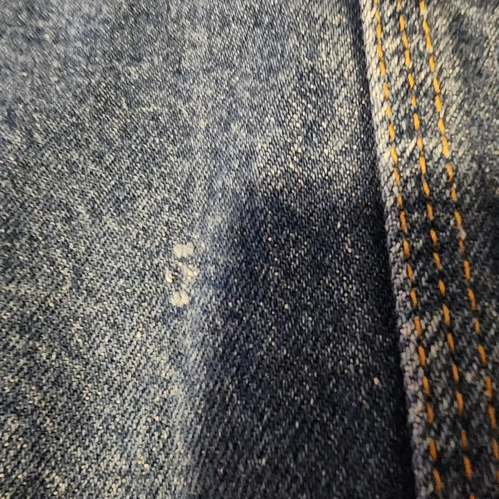 Vintage Polo Ralph Lauren Dungaree Denim‎ Jean Jacket Men's Large Made In USA - Picture 15 of 16